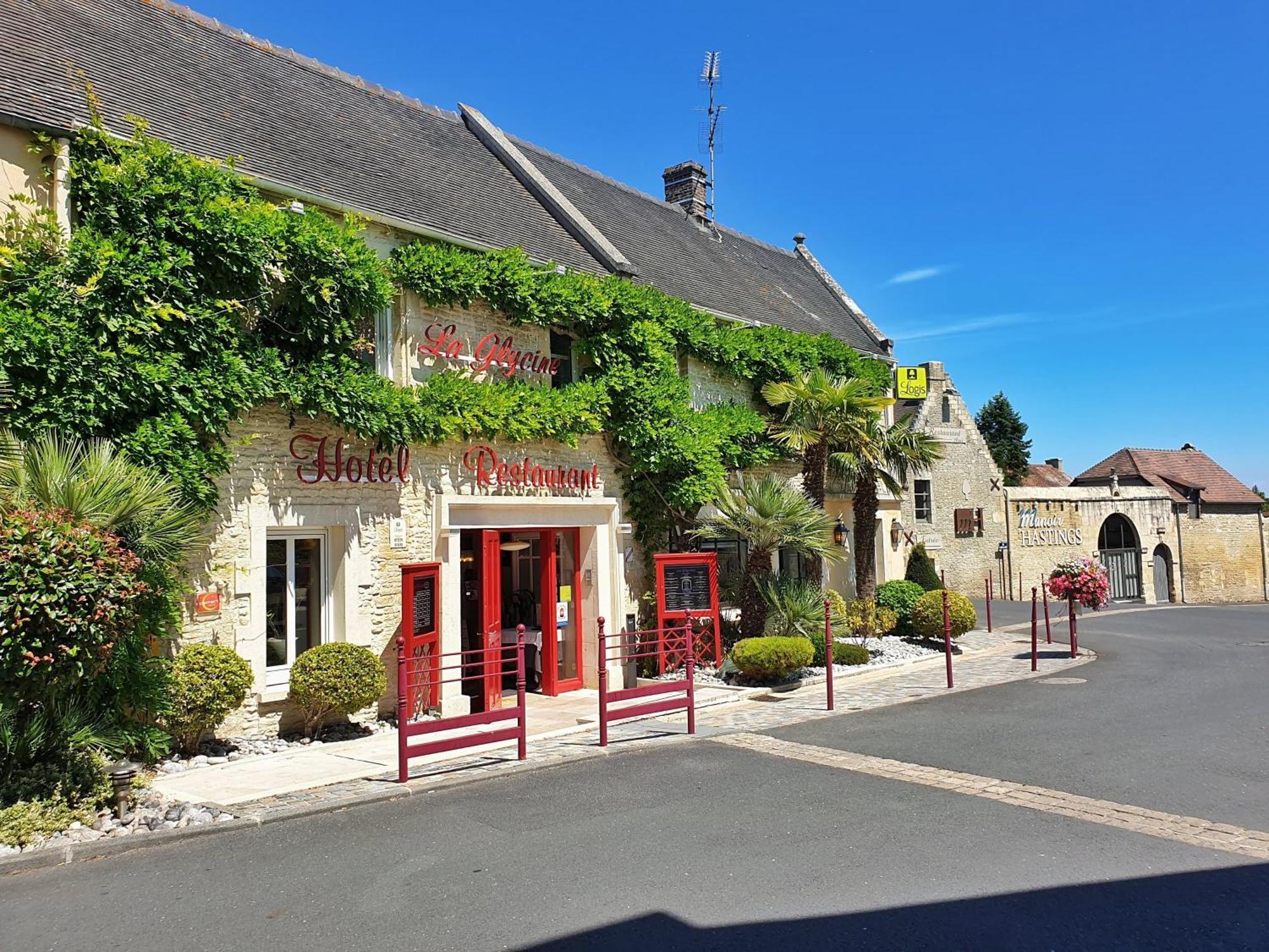 La Glycine Hotel, Spa Et Bien-Etre Bénouville Exterior foto